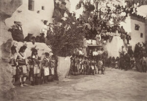 A group of people standing next to each other.