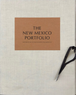 A book with the title of new mexico portfolio on it.