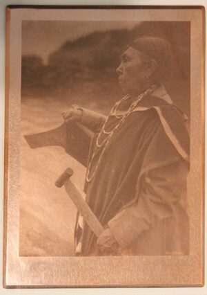 A man holding a sword in his hand.