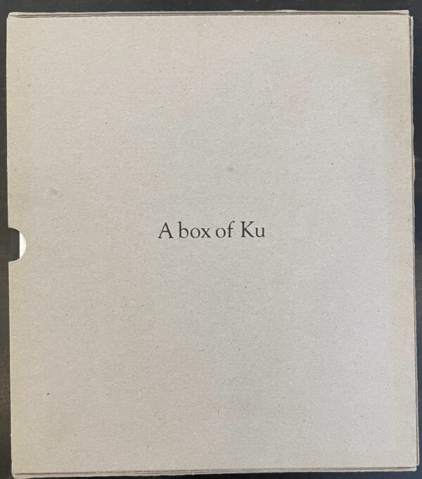 A book of ku is shown in the back cover.