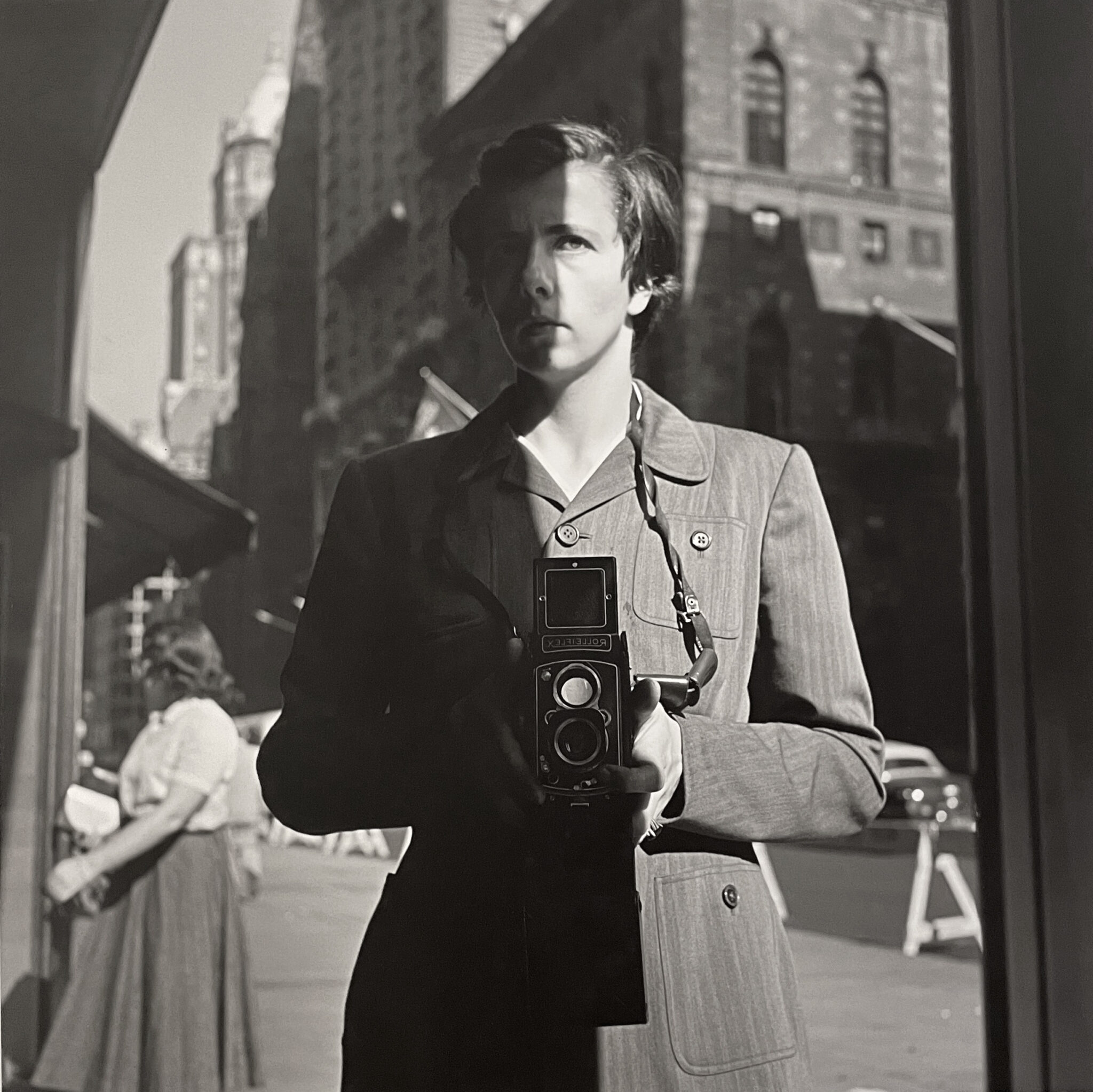 VIVIAN MAIER, Self-portrait, New York, NY, October 18, 1953