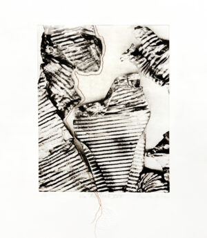A black and white photo of a piece of paper.