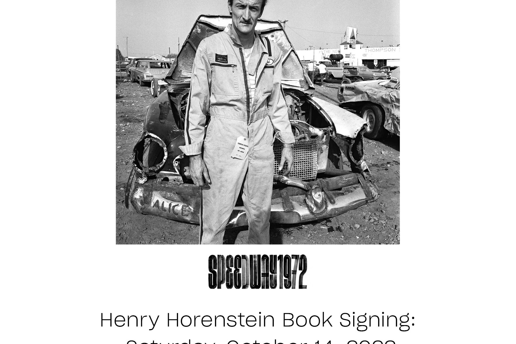 Book signing event for Henry Horenstein.