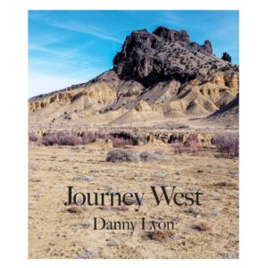 A book cover with an image of a desert