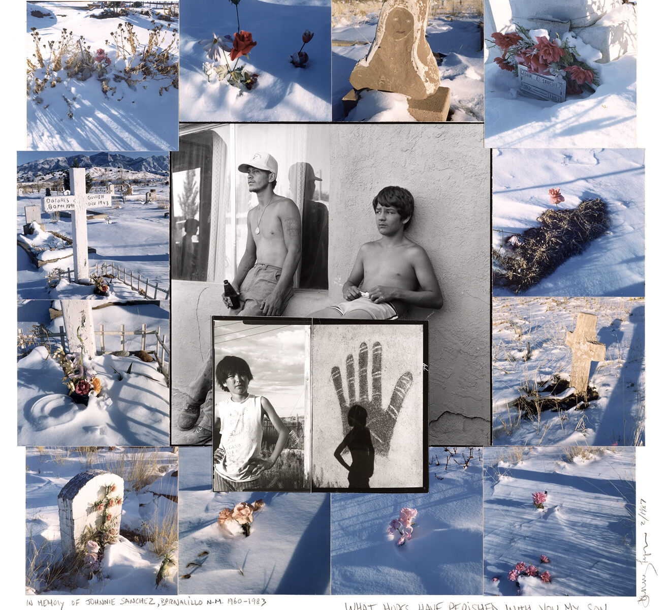 Exhibition poster for Danny Lyon's artworks.