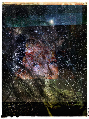 A picture of the night sky with stars and nebula.