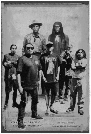A group of people standing next to each other.