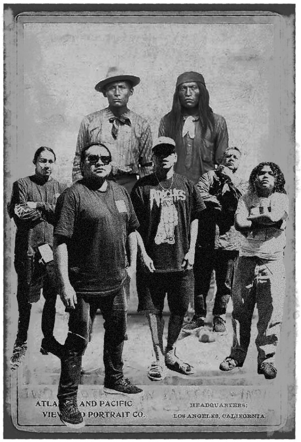 A group of people standing next to each other.