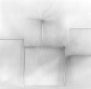 A blurry image of some boxes in the air