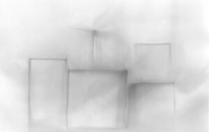 A blurry image of some boxes in the air