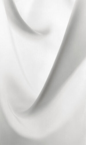 A white cloth with some shapes and lines
