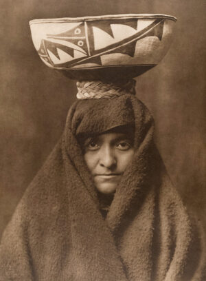 EDWARD CURTIS, A Zuni Woman, 1909