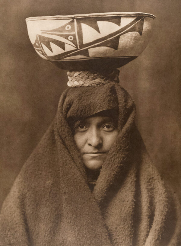 EDWARD CURTIS, A Zuni Woman, 1909