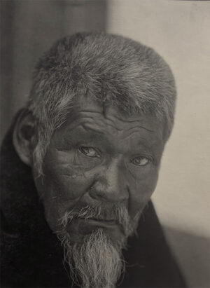 EDWARD CURTIS, Wappo Man (Sonoma native), 1924