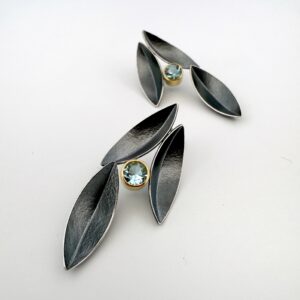 KARIN WORDEN. Cascading Boats Earrings