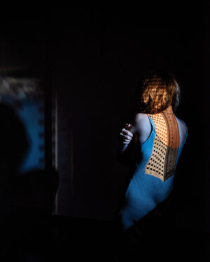 RANIA MATAR. Tamara (With a Camera Obscura Reflection of Burj El Murr Tower), Beirut, Lebanon, 2025