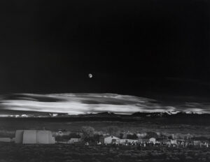 ANSEL ADAMS. Moonrise, Hernandez, New Mexico, 1941