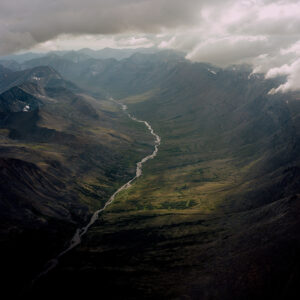 BRIAN ADAMS.  Kigluaik Mountains photographed flying between Nome and Shishmaref, Alaska. 2016
