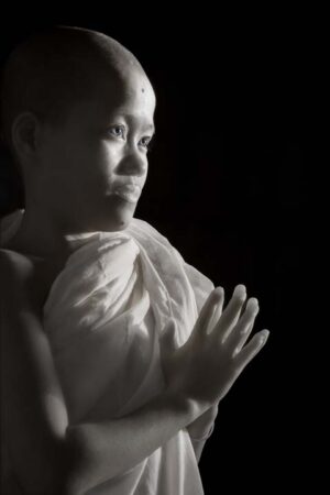 NEVADA WIER. Myanmar. Maymyo. Yay Chan O Monastery. Young Monk. 2009