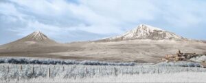 NEVADA WIER. Armenia. Greater Ararat & Lesser Ararat Khor Virap Monastery. 2025