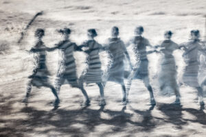NEVADA WIER. India. Orissa. Kangrapada Village. Godaba Tribe. Dhemsa Dance. 2010