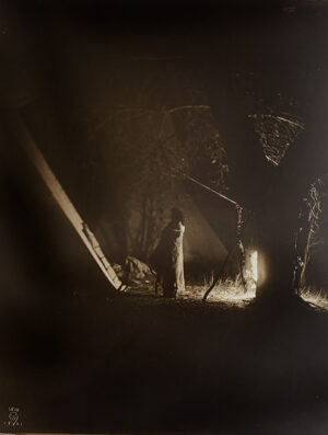 RICHARD THROSSEL. The Camp Fire, c. 1907