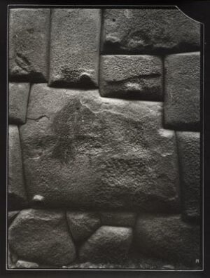 Martin Chambi. Stone wall, Machu Picchu, c. 1930