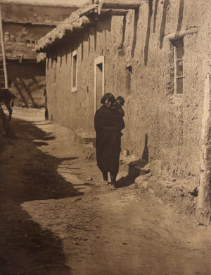 EDWARD CURTIS, Zuni Street Scene, 1925, Plate 605