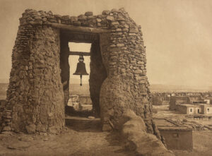 EDWARD CURTIS, Acoma Belfry, 1904, plate 564, Portfolio XVI