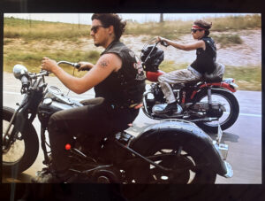 DANNY LYON. Springfield run, 1966, from The Bikeriders
